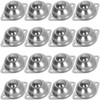16 PCS 5/8 Inch Roller Ball Transfer Bearing, Flange Mounted
