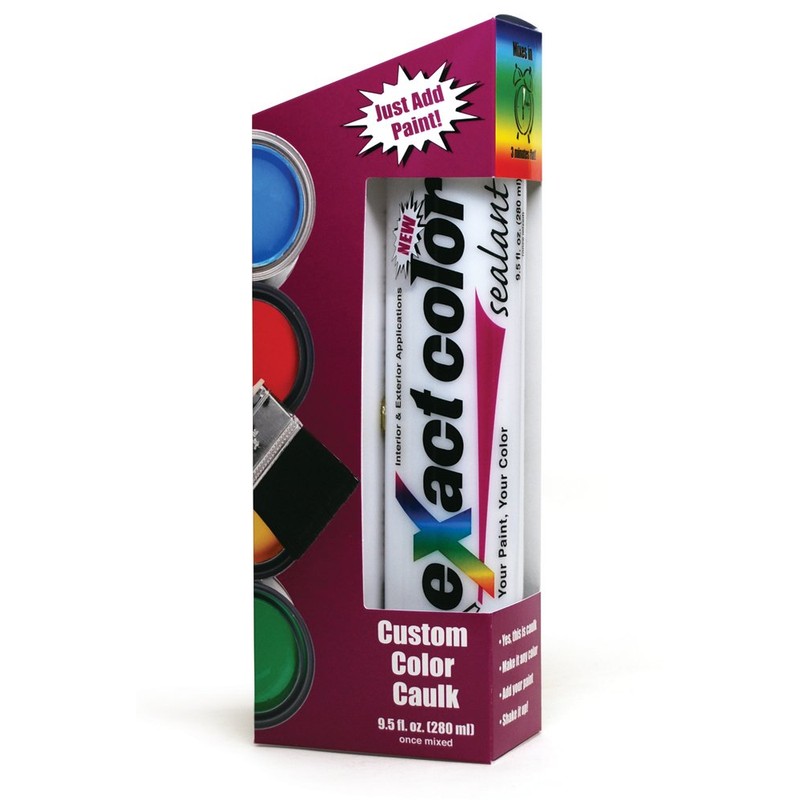 Sashco - 12010 Exact Color Custom Colored Caulk - DIY