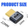 tunghey 5Pack HDMI Dummy Plug 4K HDR, Virtual Monitor EDID