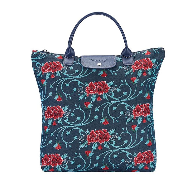 Signare Tapestry Foldable Tote Bag, Reusable Shopping Bag, Grocery Bag