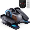 Under Desk Ellipse Machine,Motorized Ellipse Leg Exerciser for Seniors Fully