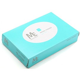 MediChoice Facial Tissues, Standard Bedside, Soft, Recycled Paper, 2 Ply, 5.7 Inch x 7 Inch, 40 Sheets Per Box, 200 Boxes Per Case (Case of 8000)