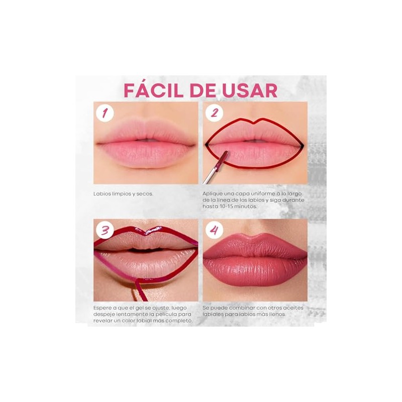 Lápiz Delineador de labios: Lip Liner, Firme pero Suave, Contornea