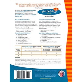 Write Shop Junior Book D Activity Pack