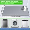 Xixter Washing Machine Pan 27x27 – Silicone Washer Tray &