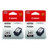 Canon Ink MQMBP Cartridge, Black PG-245 (2 Pack)