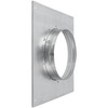 HVAC OV 6 Inch Duct Connector Flange – Galvanized Steel