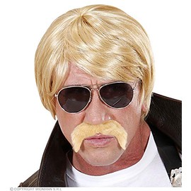 Undercover Agent - Blonde Wig for Hair Accessory Fancy Dress