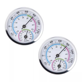 Unbranded Analog Thermometer Hygrometer Humidity Meter Gauge Temperature Mini Room Indoor