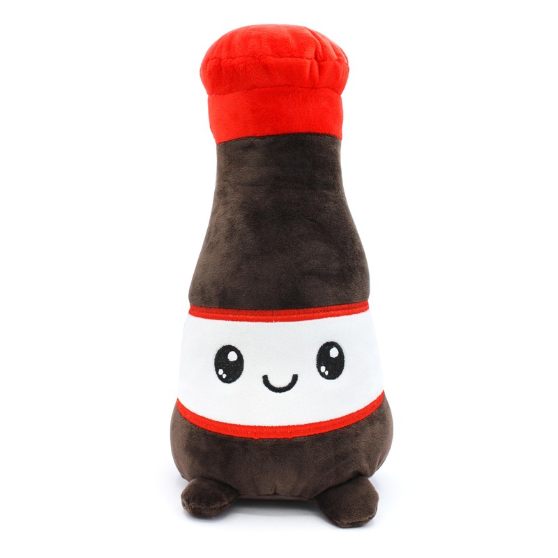 Plushi Soya Sauce Bottle Cuddly Soft Plush 14 x 14