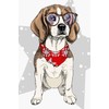 Beagle Notebook: Blank Lined Journal, Softcover (6x9 inches) with 120
