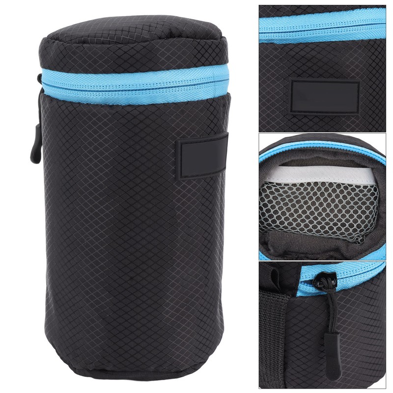 Camera Lens Protective Pouch Neoprene Waterproof Lens Case Bag with