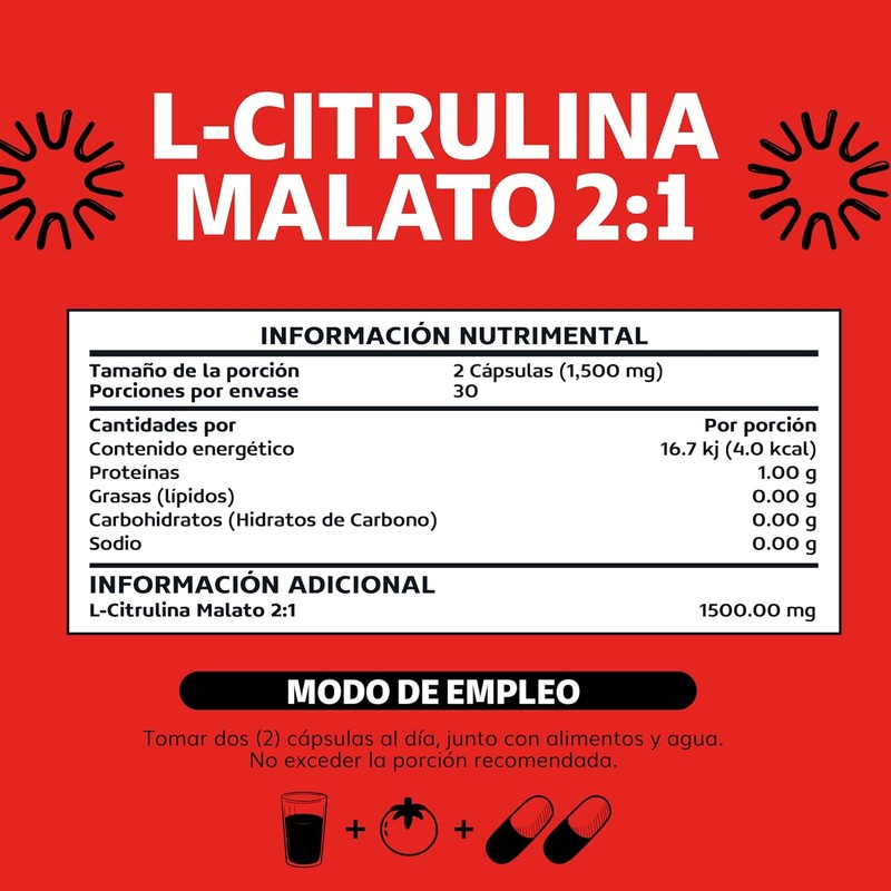 Beyond Vitamins L-Citrulline Malate 1500mg Nitric Oxide Booster - 60