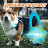 LaRoo Dog LED Light 4 Modes,Dog Silicon Waterproof Flashing Light