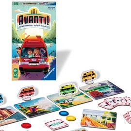 Ravensburger Avanti! 22409 Fast Combination Game for Children from 6 Years, Family Game for Children and Adults, for 2-5 Players