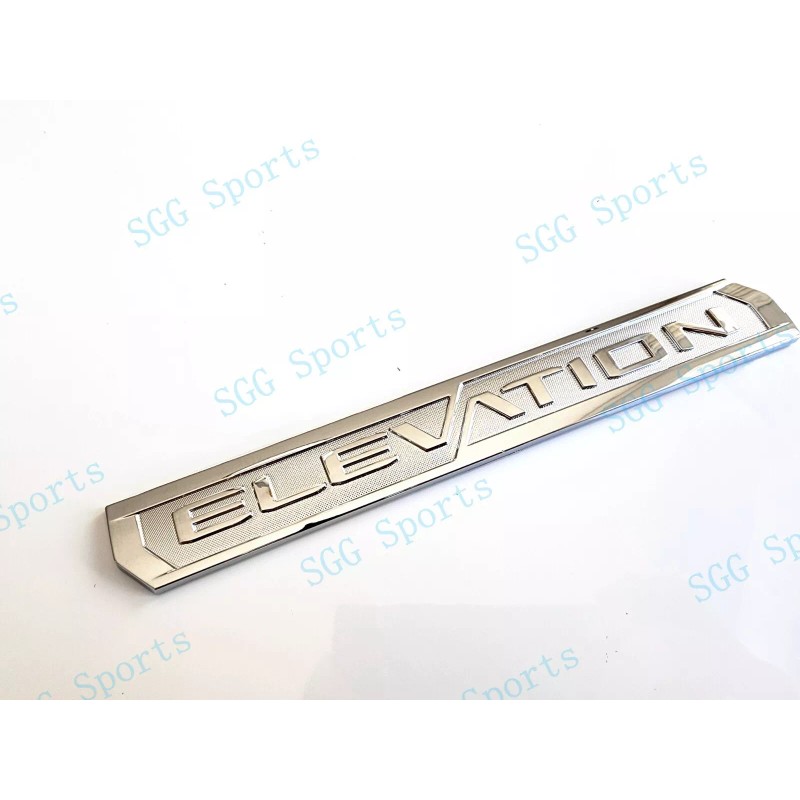 GMC 1PC Chrome Rear Tailgate Elevation Emblem Badge Fit 2023-2024