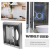Gadpiparty Louvered Dryer Vent Cover Outdoor Stainless Steel Vent Cap