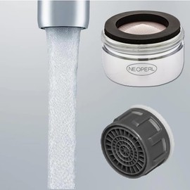 1.2 gpm Compatible Moen Faucet Aerator 181066 Threaded Male Replacement Chrome & Brushed Nickel WaterSense (Chrome)
