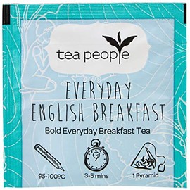Tea People Everyday English Breakfast - 100 Tea Envelopes