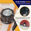 4-PACK Slow Cooker Knobs Replacement for Crockpot Slow Cooker -