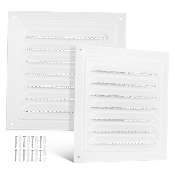 SHINEOFI 2Pcs Shed Vents Durable Vent Covers for Efficient Airflow