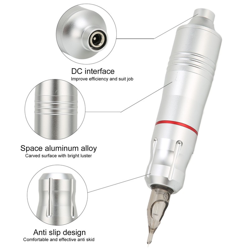Rotary Pen Tattoo Machine Kit Tattoo Power Supply Foot Pedal
