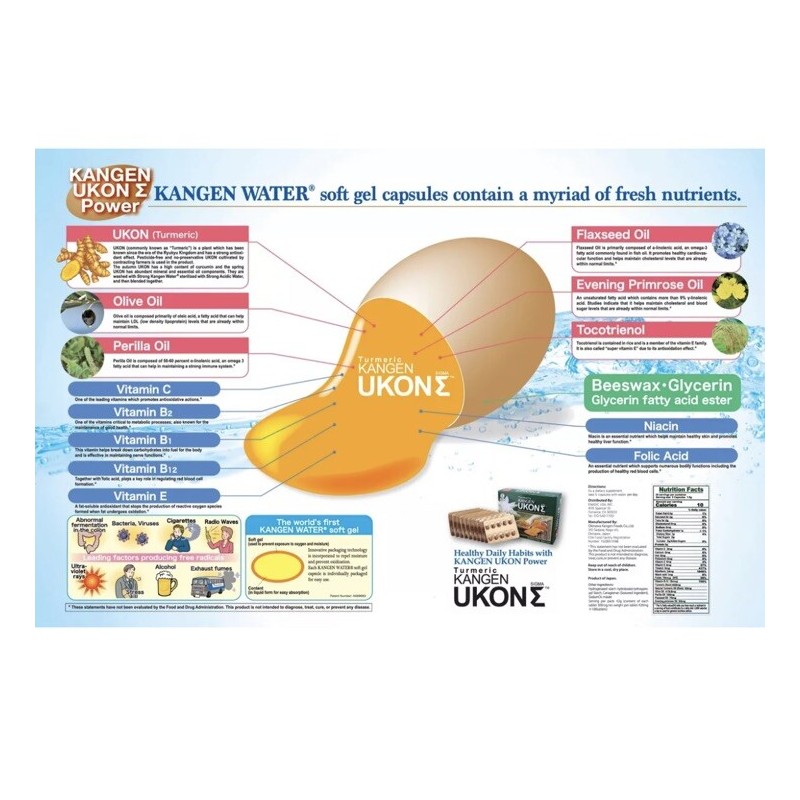 Enagic Organic Enagic Turmeric Supplement! Natural vegetarian multivitamin Exp. 08/2026