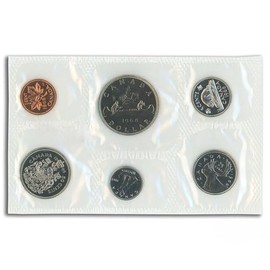 Canada 1968-6-Coin PL Proof-Like Set - Mint Coin Still Sealed