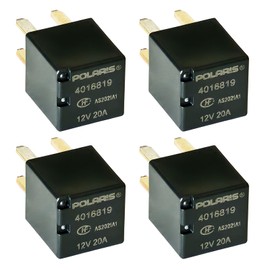 4Pcs 4016819 Ultra Micro ISO Automotive Relay 12VDC 20A 4Pins, General Purpose for Automotive Applications