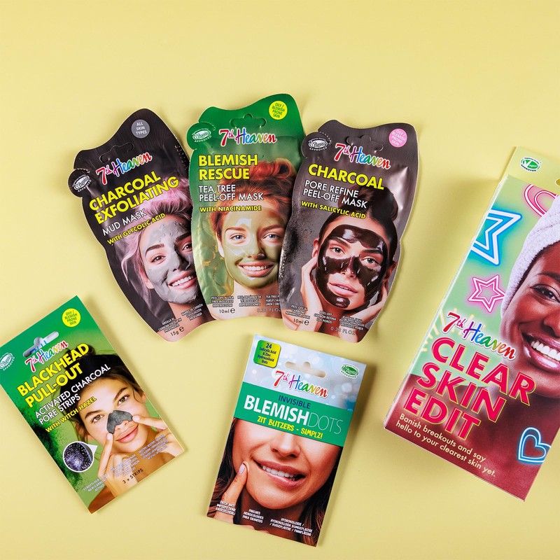 7th Heaven Clear Skin Edit Skincare Kit - 3 Face
