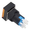 25PCS Button Switch with Control Light Electric Push Switch for