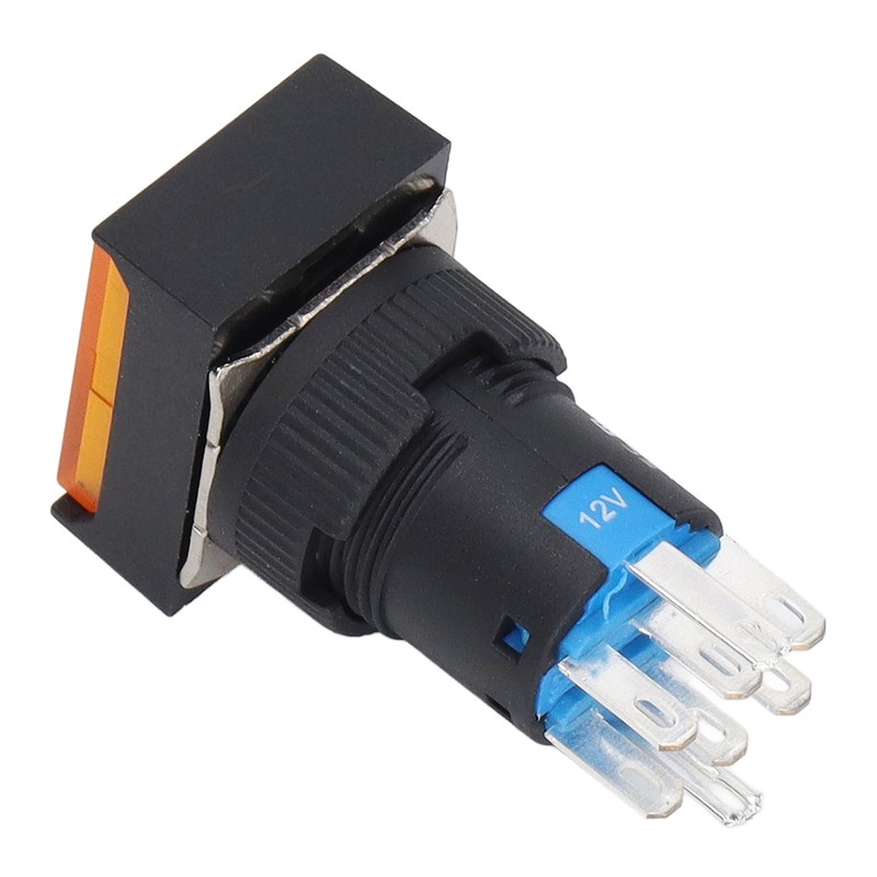 25PCS Button Switch with Control Light Electric Push Switch for