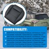 Priprilod Driver and Passenger Side Bottom Non-Perforated Replacement Leather Seat