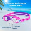 Kids Swim Goggles - Anti-fog lense, Attractive Colors, Unisex, Polycarbonate
