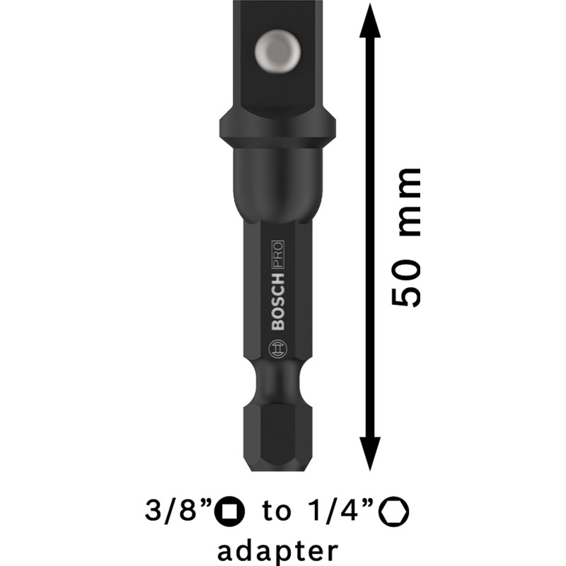 Bosch 1 x Pro Socket Adapter with Ball Connection (144