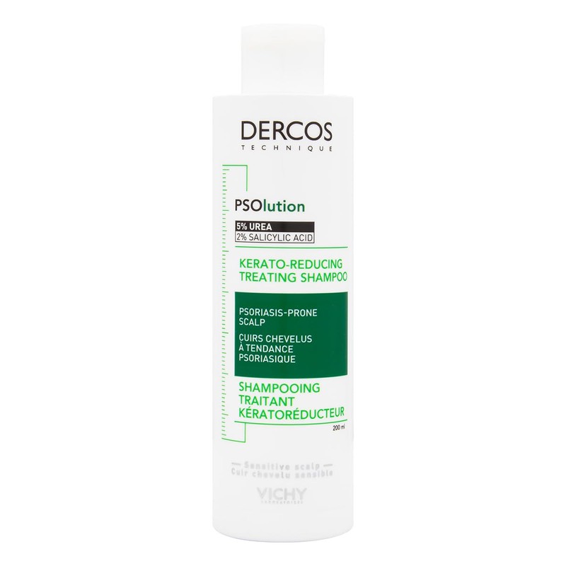 Dercos Psolution Shampoo de Tratamiento Kera Reconstructor para Piel Cabelluda