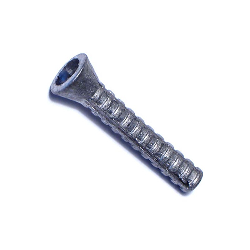 Hard-to-Find Fastener 014973270018 Lead Wood Anchors, 6-8 x 1-1/2, Piece-100