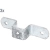 Alberts 701529 Mounting Strap for Universal Posts | Hot-Dip Galvanised