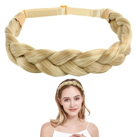 Dirndl Haarreif, Haarschmuck Oktoberfest Damen, Haarreif Oktoberfest, 3 Stränge Trachten Haarreifen, Haarband Geflochten für Bayerisches Bierfest, Hochzeit, Party, Reisen