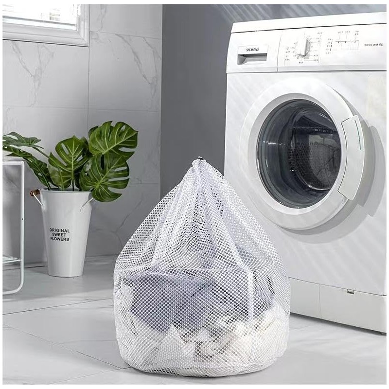 Oruiiju Laundry Bags, Reusable Mesh Laundry Bag and Pet Hair