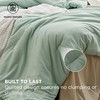 Bedsure Bedsure Queen Comforter Set - 7 Pieces Sage Green