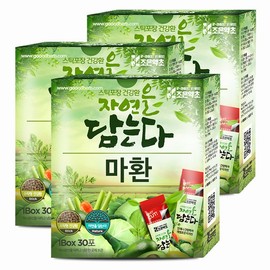 Good Herb 마(산약) 환 스틱형 3g x 30포 x 3 Ma (Mountain Yam) Powder Stick 3g x 30 Sachets x 3
