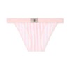 Victoria's Secret Rhinestone Logo Cotton Shine Patch Tanga Panty Color