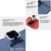 vodvob Couch Cup Holder Tray, Anti-Slip Silicone Sofa Armrest Tray,
