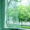 Deeprove - Cortinas transparentes de encaje verde oscuro de 45
