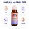 LFuTPm Organic Castor Oil Roll On with Rose Quartz, Hexane