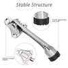 Kick Down Door Stop, Zinc Alloy Stopper Prop Stay Spring