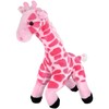Rhode Island Novelty Pink Giraffe Plush | 11 Inches Long