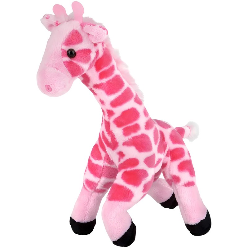 Rhode Island Novelty Pink Giraffe Plush | 11 Inches Long