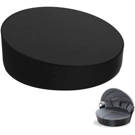 VIPIH Patio Round Waterproof Heavy Outdoor Sofa Chair Furniture Cover Day Bed Garden